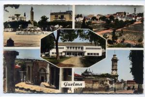 ALGERIE  -  GUELMA   -  MULTIVUES   -  CPSM 1950/60