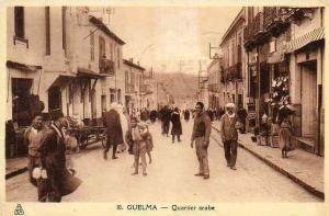 AFRIQUE. ALGERIE. GUELMA. Vue sur Le Quartier Arabe.