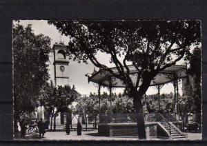 ALGERIE Guelma Place St Augustin, Kiosque à Musique, ed CAP 1506, CPSM 9x14, 1959