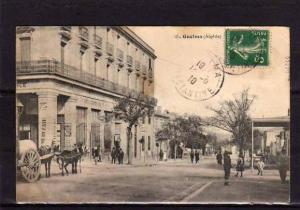 ALGERIE Guelma Magasin Aux Armes de France, animée, ed ? 25, 1910