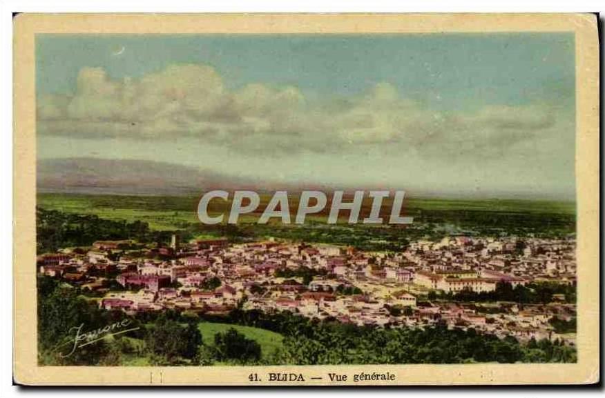 CPA Blida Vue generale