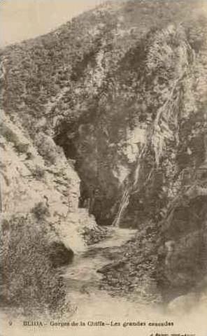 CPA BLIDA - GORGES DE LA CHIFFA