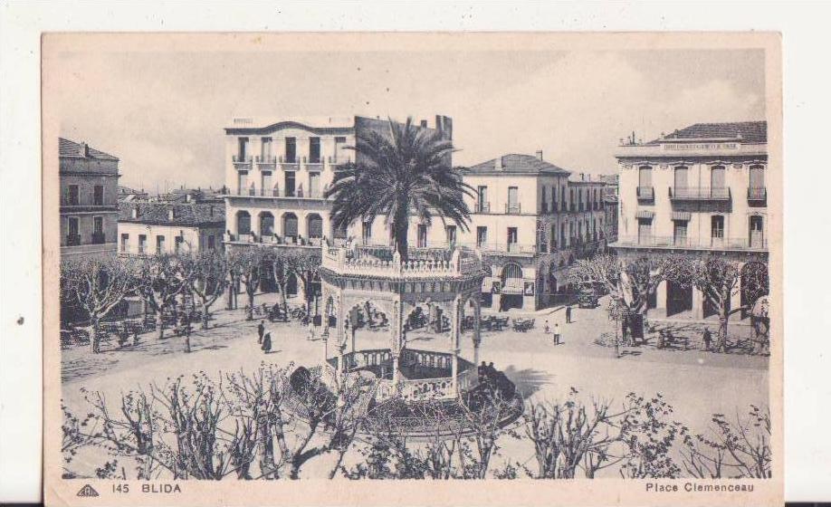 algérie    blida     place clémenceau
