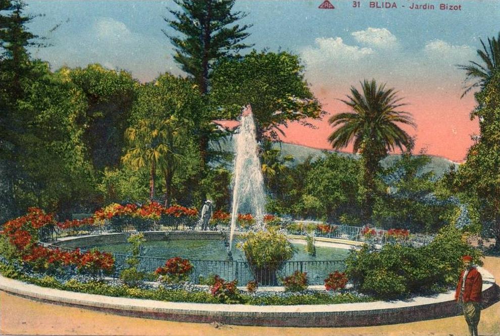 ALGERIE - BLIDA - Jardin  Bizot