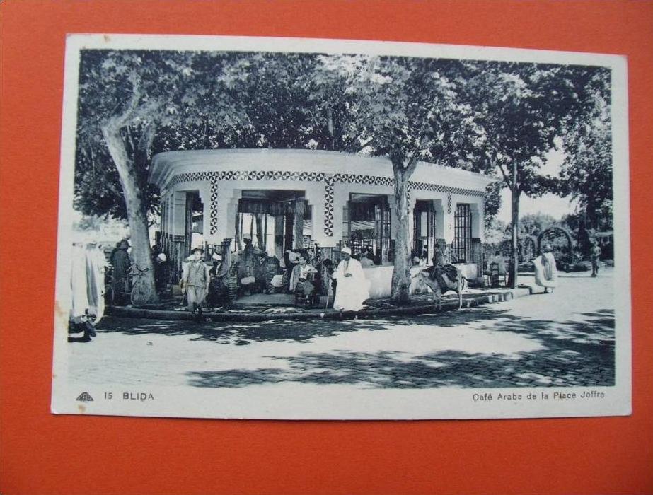 algerie blida  cafe arabe