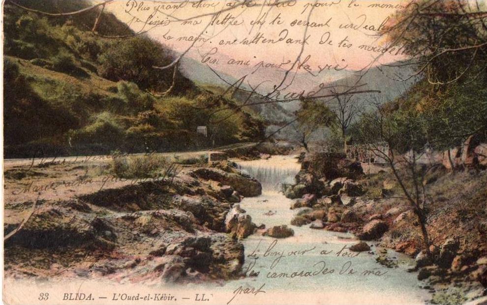 CPA   BLIDA, l'oued el kébir  (16.8)