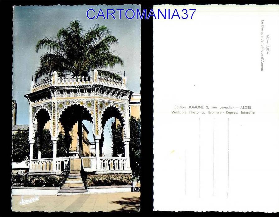 afrique-425  algerie blida kiosque place d'armes