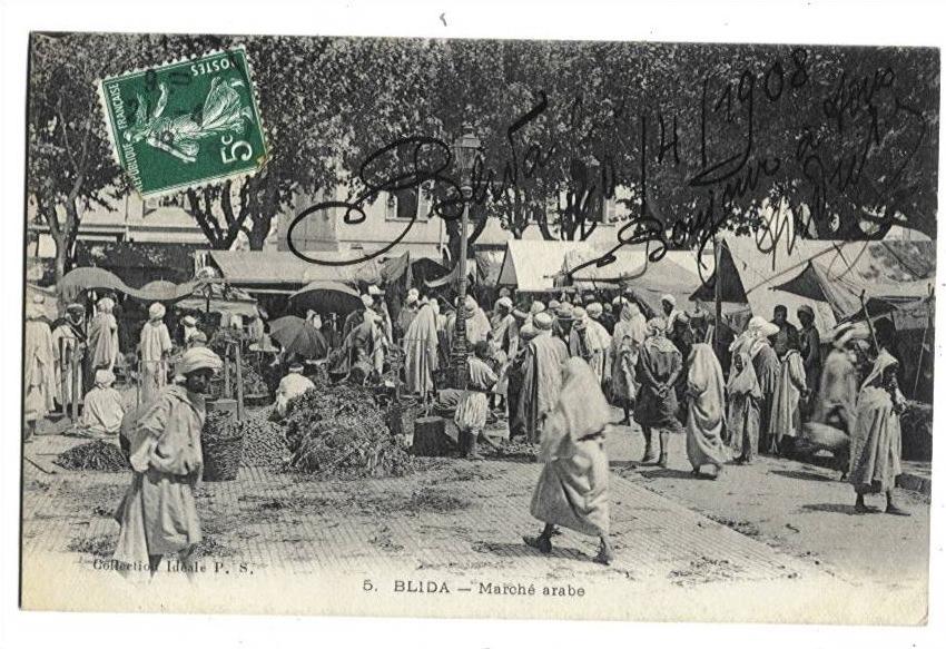 ALGERIE - BLIDA  Marché arabe