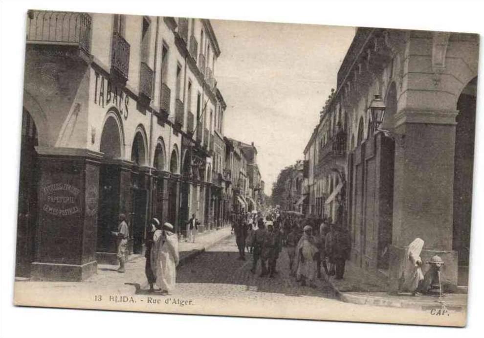 Blida - rue d'Alger