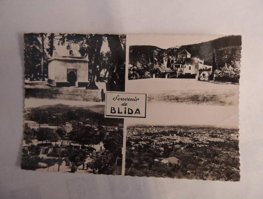 BLIDA 4 VUES DE LA VILLE / SOUVENIR DE BLIDA