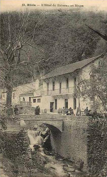 Fev13 162 Blida  -  Hôtel du Ruisseau des Singes