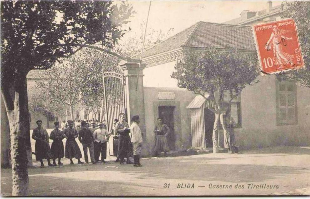 BLIDA - Caserne des Tirailleurs - En l'état