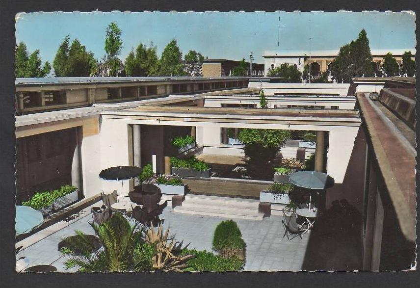 DD / ALGERIE / BLIDA / BASE AERIENNE / INTERIEUR DU MES DES SOUS-OFFICIERS / CIRCULÉE EN 1962