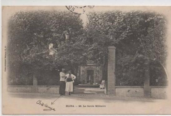26   BLIDA  LE CERCLE MILITAIRE