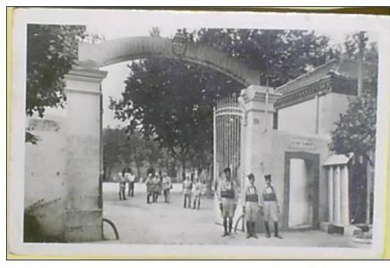 C. Postale  ALGERIE - BLIDA - CASERNE 1er REGIMENT DE TIRAILLEURS ALGERIENS (1955)
