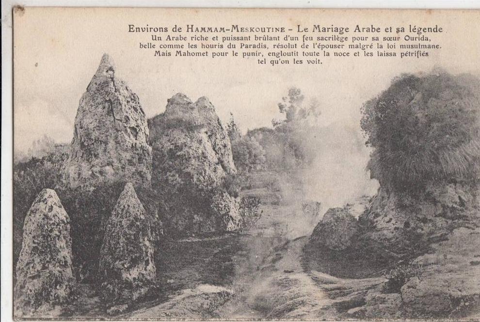 BR46161 Environs de Hammam Meskoutine le mariage arabe et sa legende     2  scans