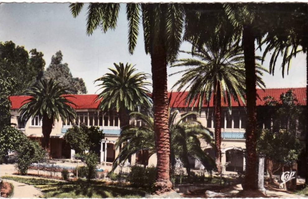 GUELMA - Station Thermale d'HAMMAM-MESKOUTINE - Parc et Hôtel des Thermes - 1959 -