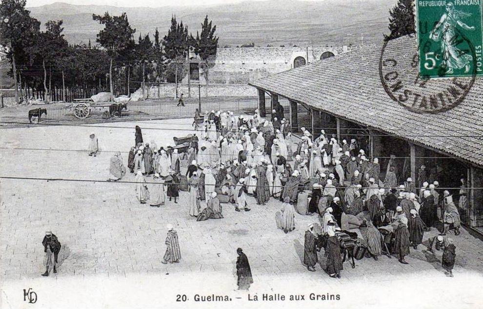 GUELMA/ La Halle aux Grains.