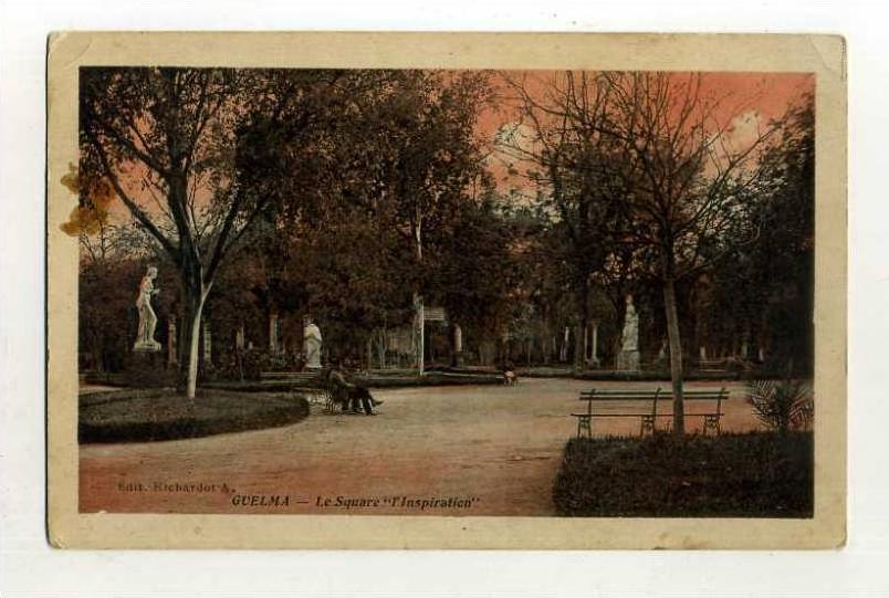 - ALGERIE . GUELMA . LE SQUARE L'INSPIRATION .