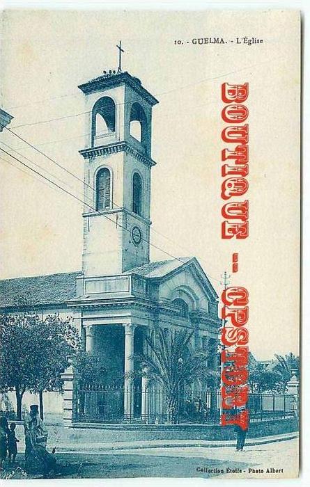 ALGERIE - GUELMA - Eglise - Dos Scané