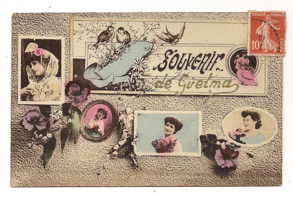 ### cp , Algérie , souvenir de GUELMA , voyagée , n° 2037