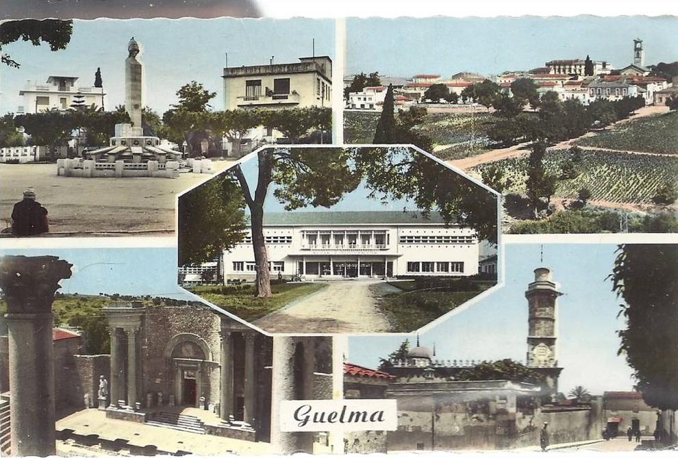 ALGERIE -  Guelma  Vues multiples