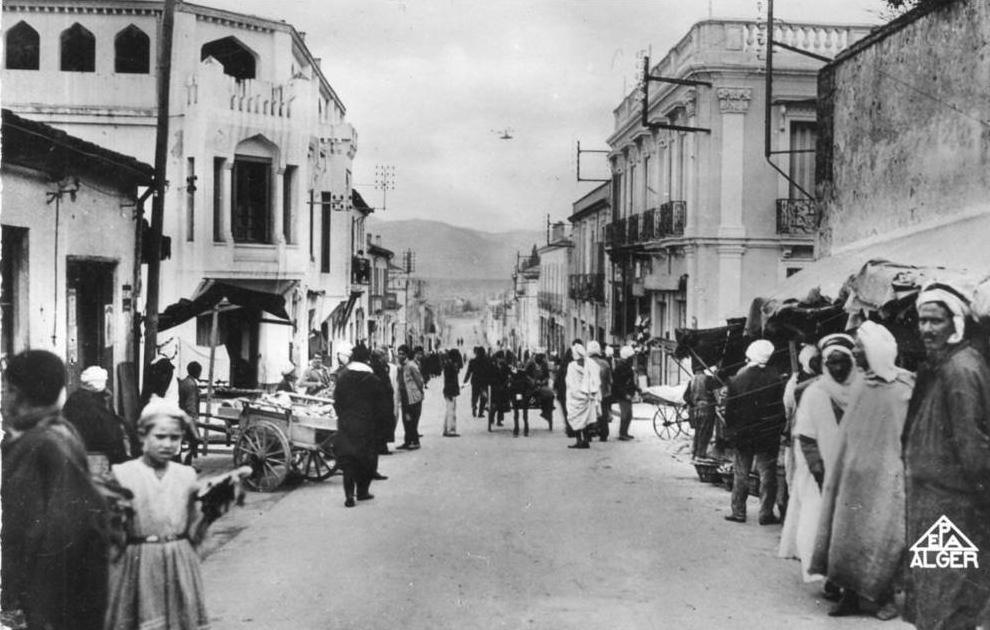 GUELMA- RUE DU QUARTIER ARABE- CPSM-