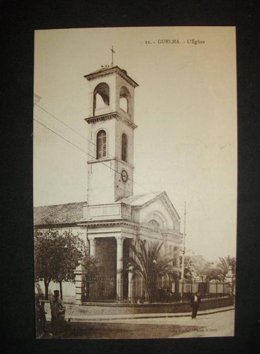 GUELMA - L'Eglise  -  (Algérie)  -