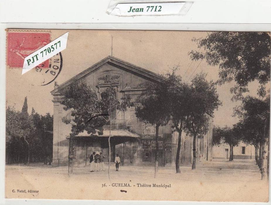 CPA/ALGERIE/GUELMA/THEATR E MUNICIPAL1906/TTB