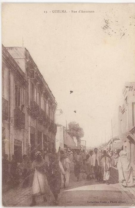 CPA ALGERIE - GUELMA - RUE D'ANNOUNA