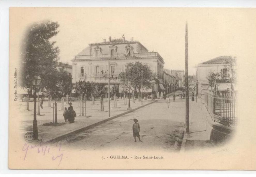 Algérie - GUELMA - Rue Saint Louis