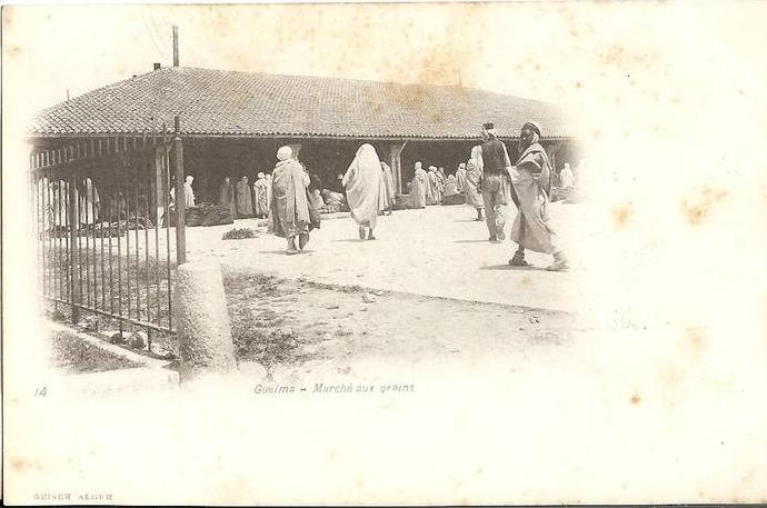 ALGERIE * GUELMA - Marché aux grains