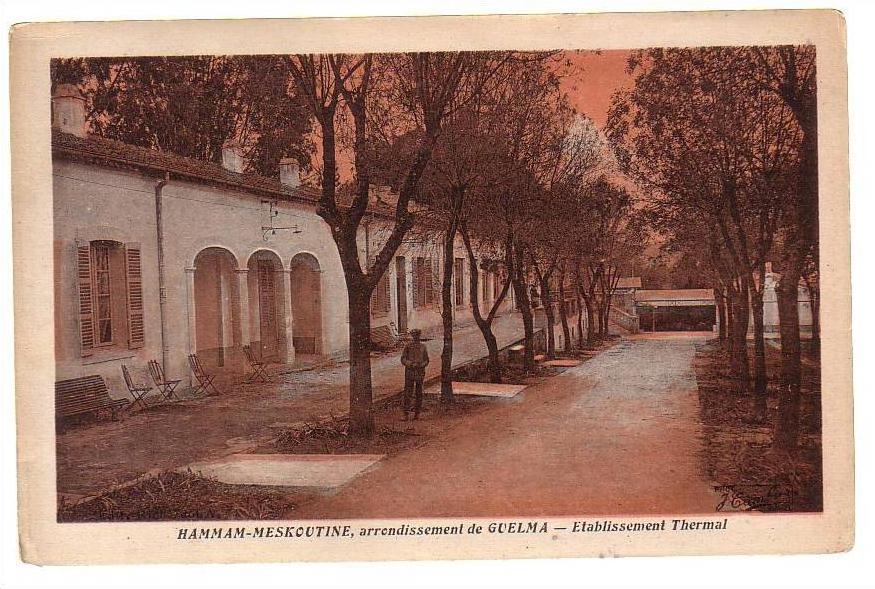 CPA ALGERIE établissement Thermal d' HAMMAM R'HIRA PRES DE GUELMA