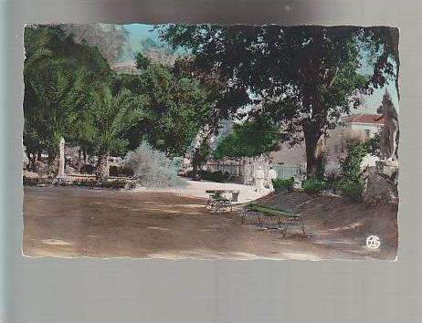 cpsm,   Guelma , le Square , non  voyagé