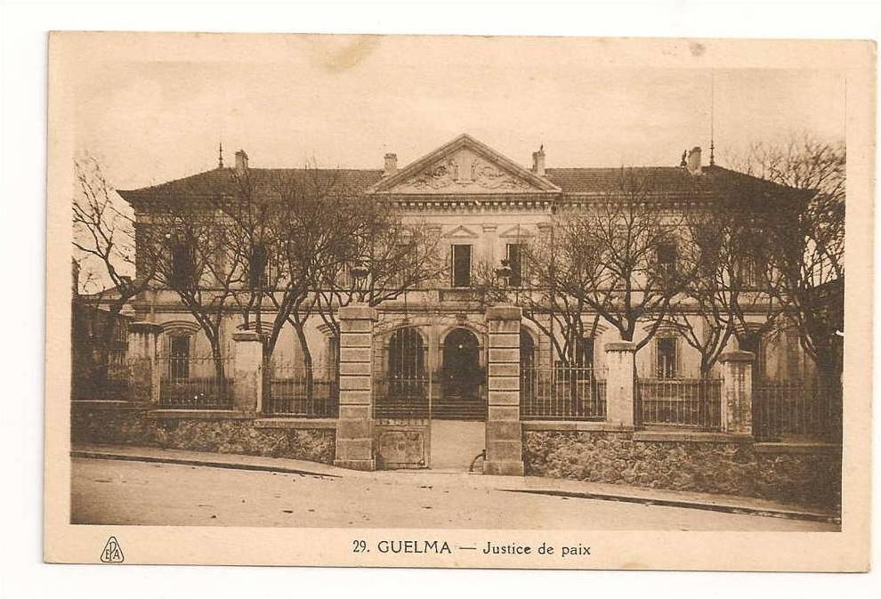 Guelma (Algérie)  Le Palais de Justice environ 1940.