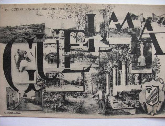 Guelma edit Nataf 27  Quelques jolies cartes postales  Multi vues