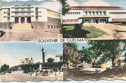 GUELMA Souvenir de GUELMA  Quatre vues