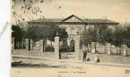 GUELMA  ** TRIBUNAL * ANIMATION    N.D. .**  VOIR  DOS