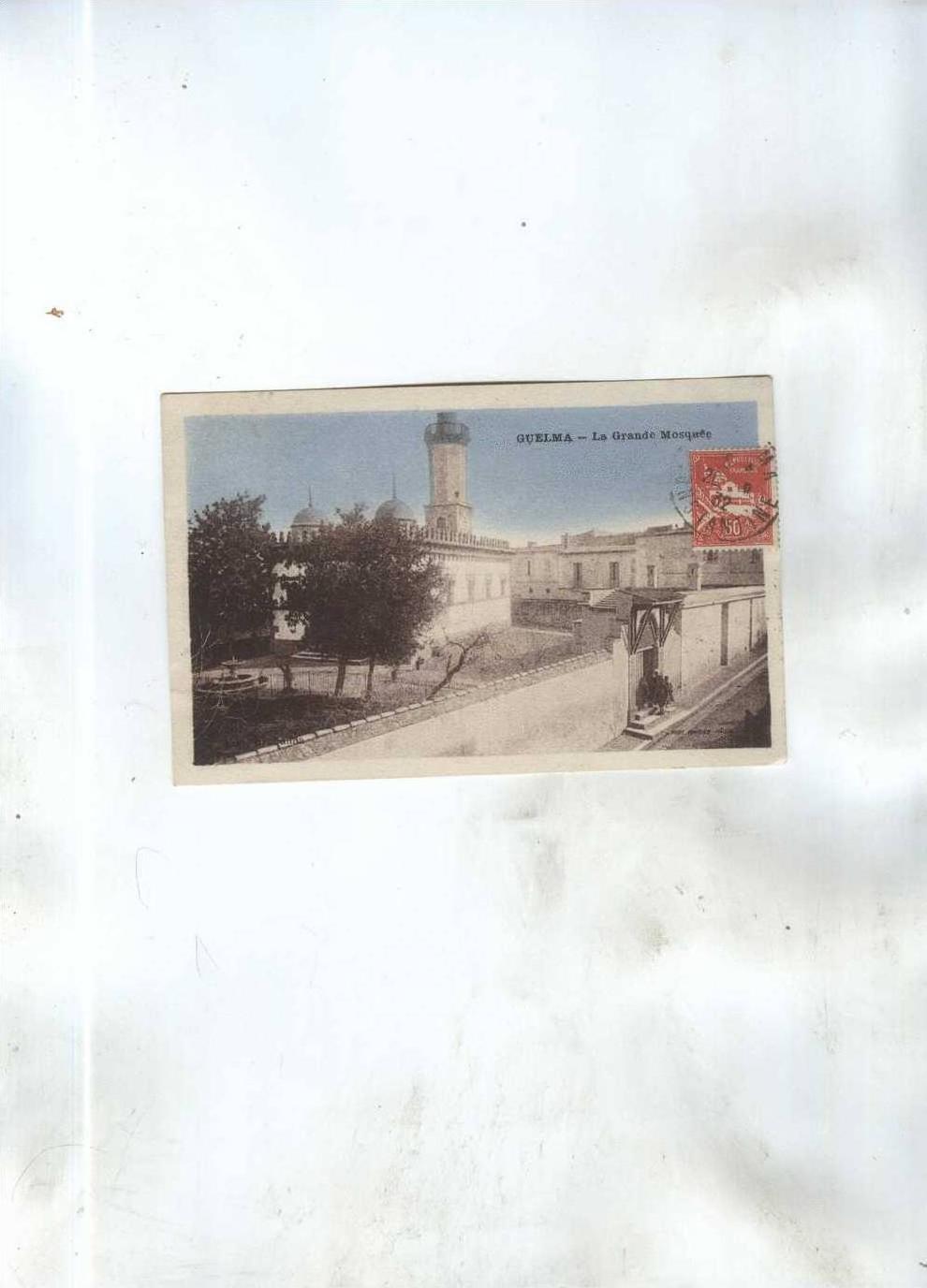 CPA GUELMA GRANDE MOSQUEE EN 1932