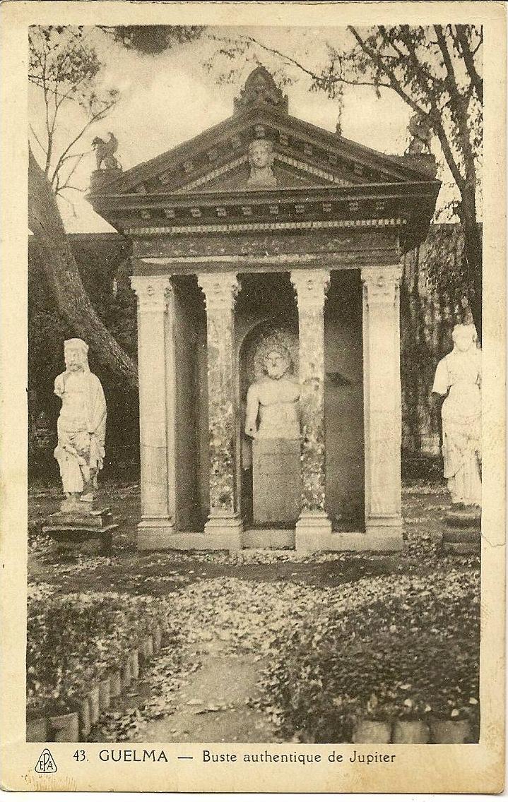 GUELMA buste authentique de jupiter N°43