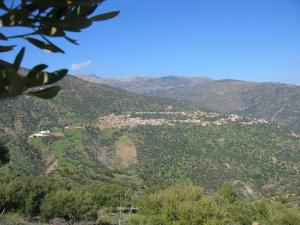Paysage du coté du village de Taslent, Béjaia