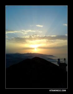 Vue du mont de Yemma Gouraya  .