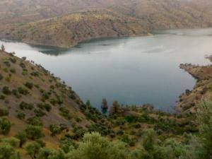 Barrage de tamokra vue de  Azraraf