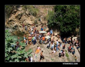 Au cascades de Kefrida ...!!