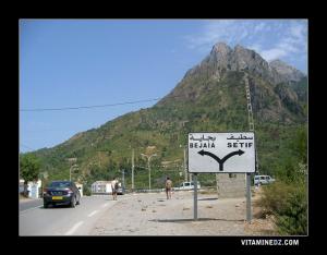 L'intersection : Bejaia , Sétif.