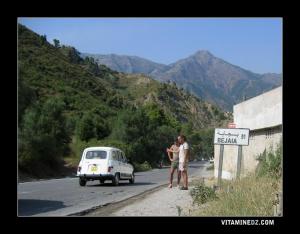 De Sétif en allant vers Béjaia.