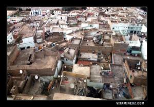 Quartier de Boudghene vu du Téléphérique à Tlemcen