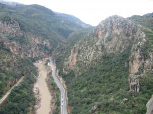 les gorges de ammal -vue panoramique