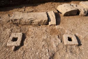 Alger, découvertes archéologiques place des Martyrs lors des travaux de Métro