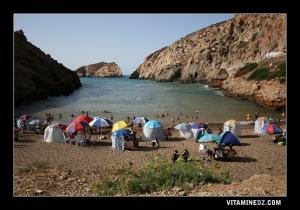 Petite plage de Sidi El Mrisli près de Agla (Honaine)